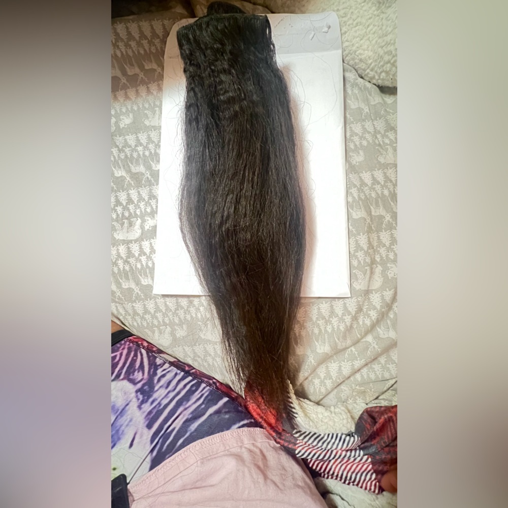 Kinky hair extensions